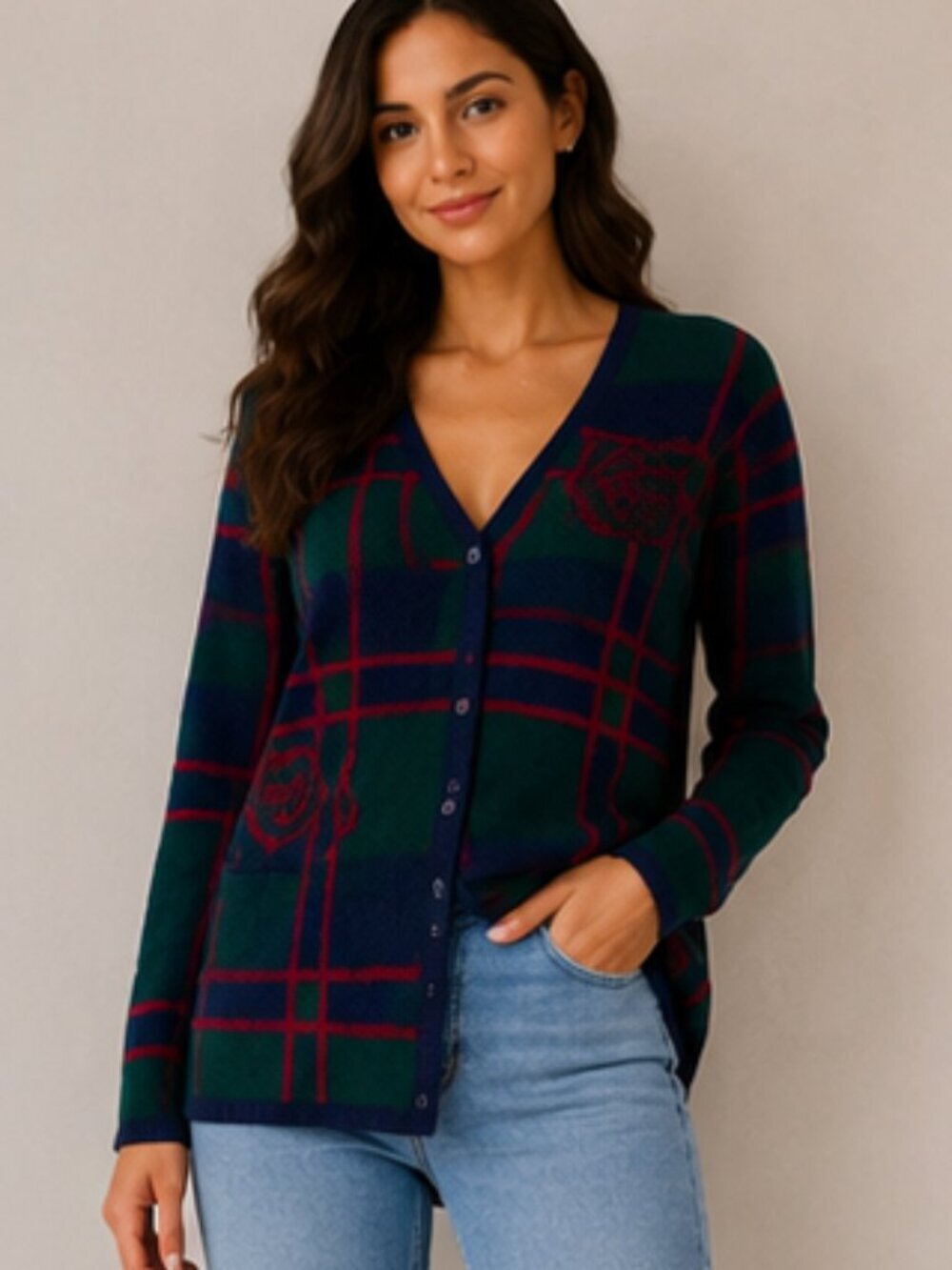 Pendleton cardigan medium